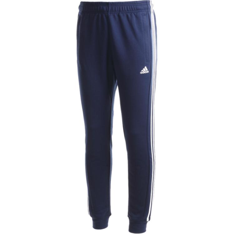 Adidas Вязаные спортивные штаны мужские, темно-синие — фото 4