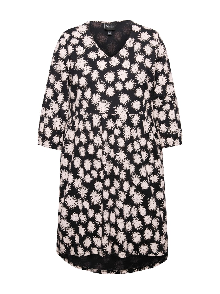 

Платье до колена Ulla Popken Jerseykleid, черный