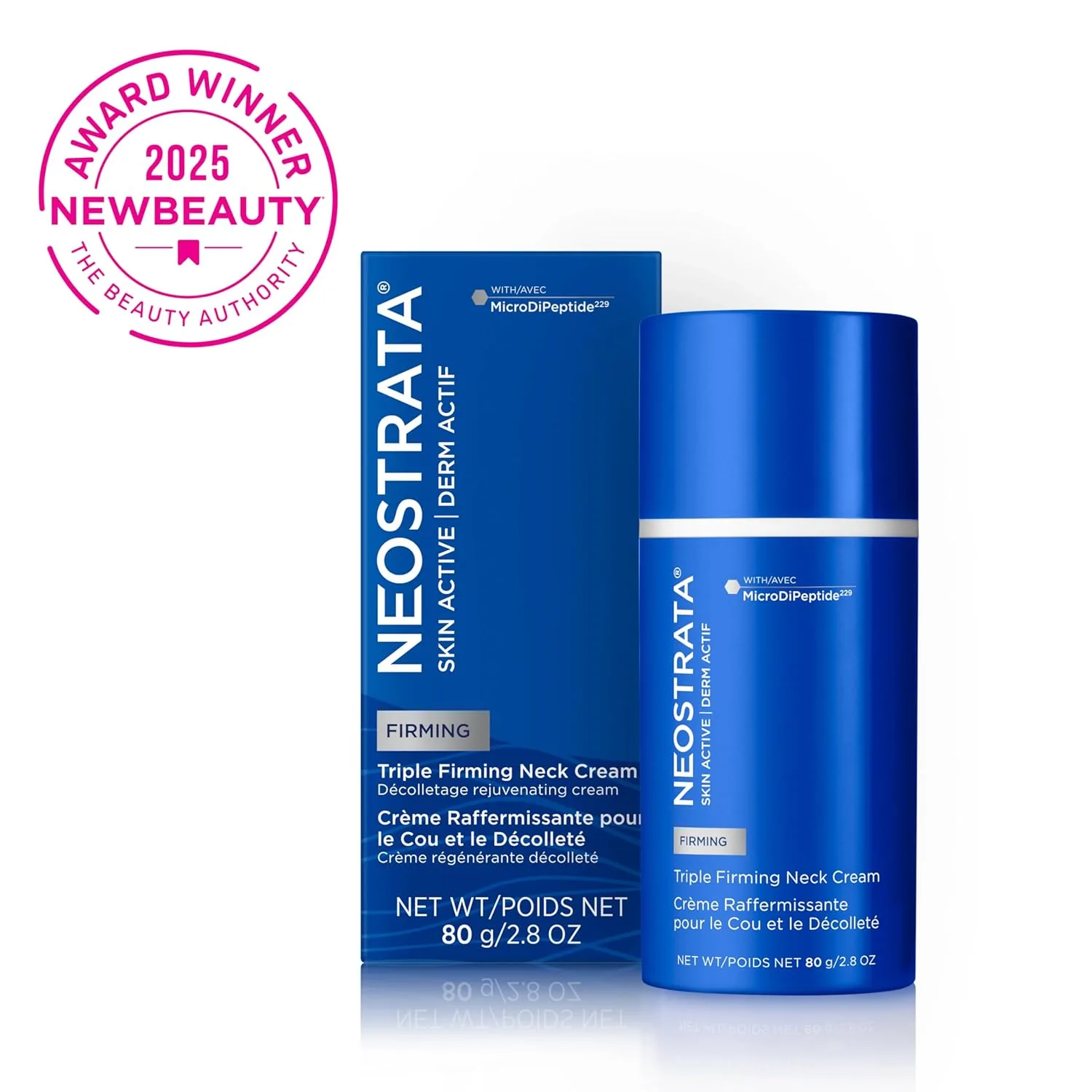 Крем для лица Neostrata — Для шеи и декольте Triple Firming, новая улучшенная формула с MicroDiPeptide229, 80 г — фото 2