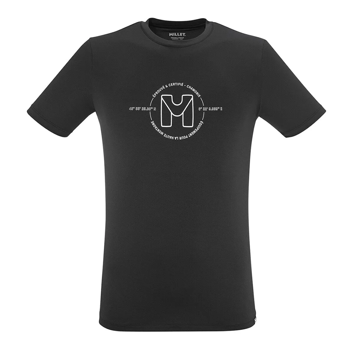 

UBIC LIGHT TS SS M Мужская футболка Millet, черный