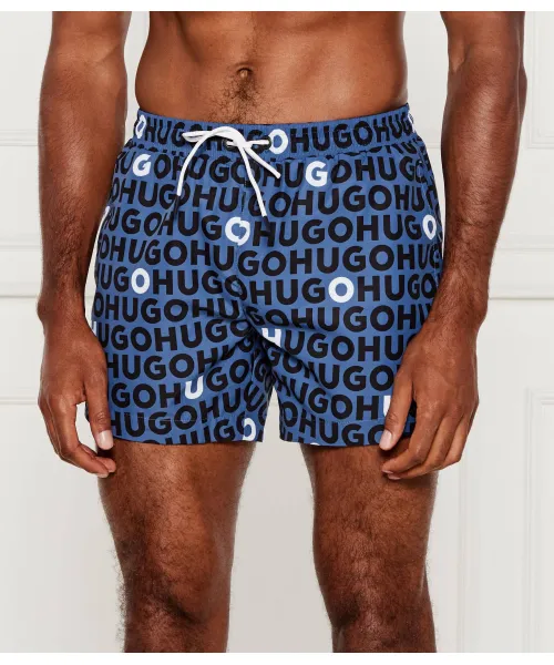 

Плавки-Шорты «Черепашка» Regular fit Hugo Bodywear, синий