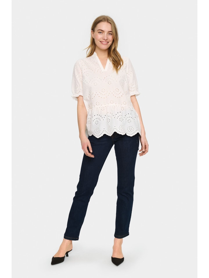 

Блузка с короткими рукавами GeleksaSZ Straight fit in Ice SAINT TROPEZ