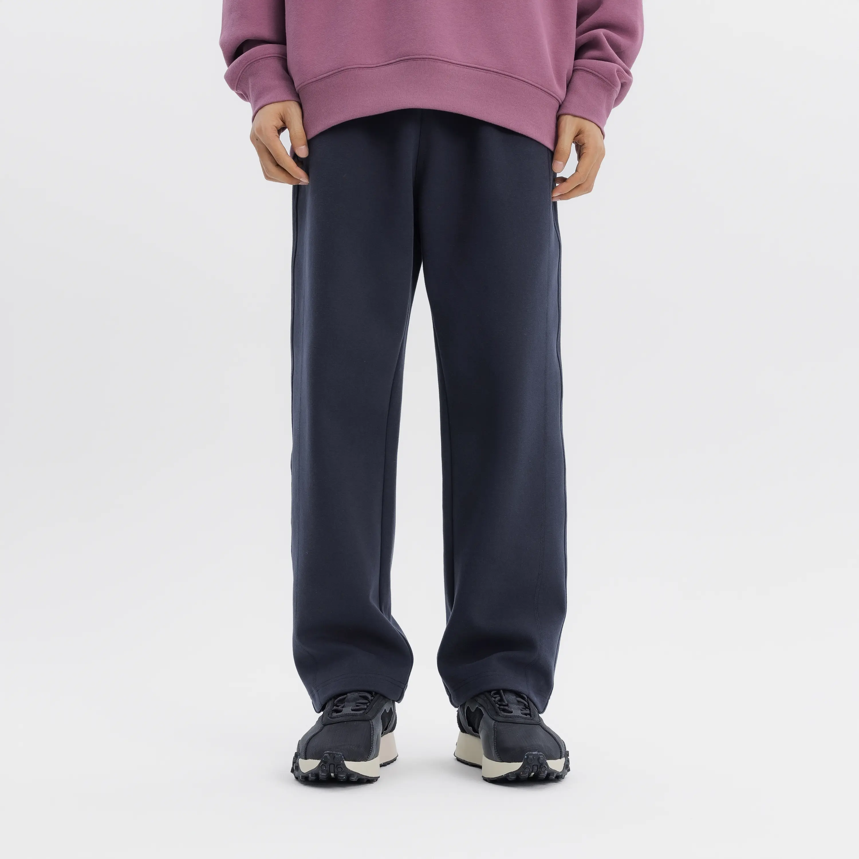 

Унисекс спортивные брюки прямого кроя Decathlon SPORTSWEAR базовые элементы графитовый