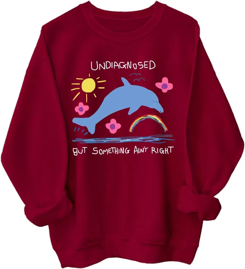 

Толстовка с капюшоном Undiagnosed But Something Ain't Right