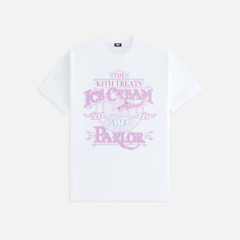

Футболка Kith Treats Parlor Tee, цвет Ultra Pink