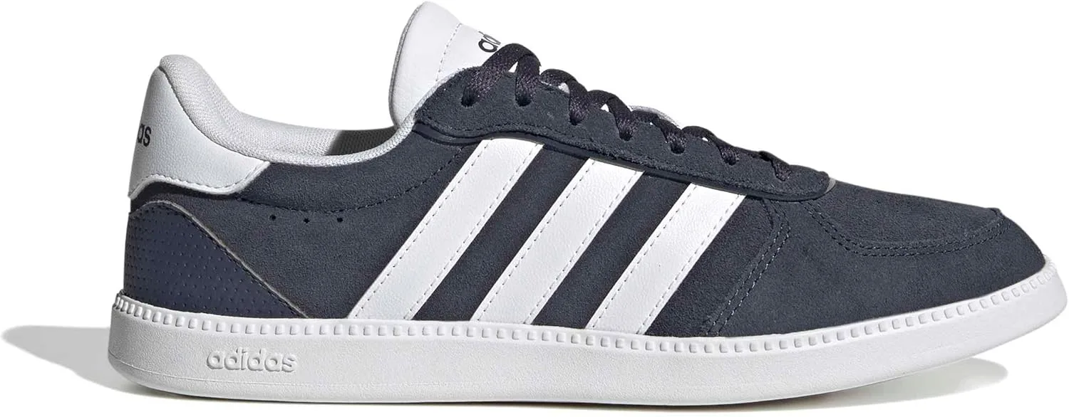 Унисекс кроссовки Adidas Breaknet Sleek, белый/черный — фото 2