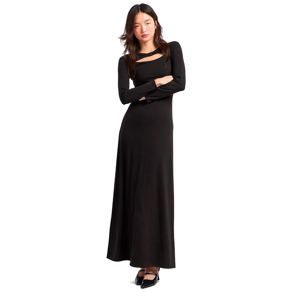 

Платье Armani Exchange XW000092_AF10805 long sleeve long, черный