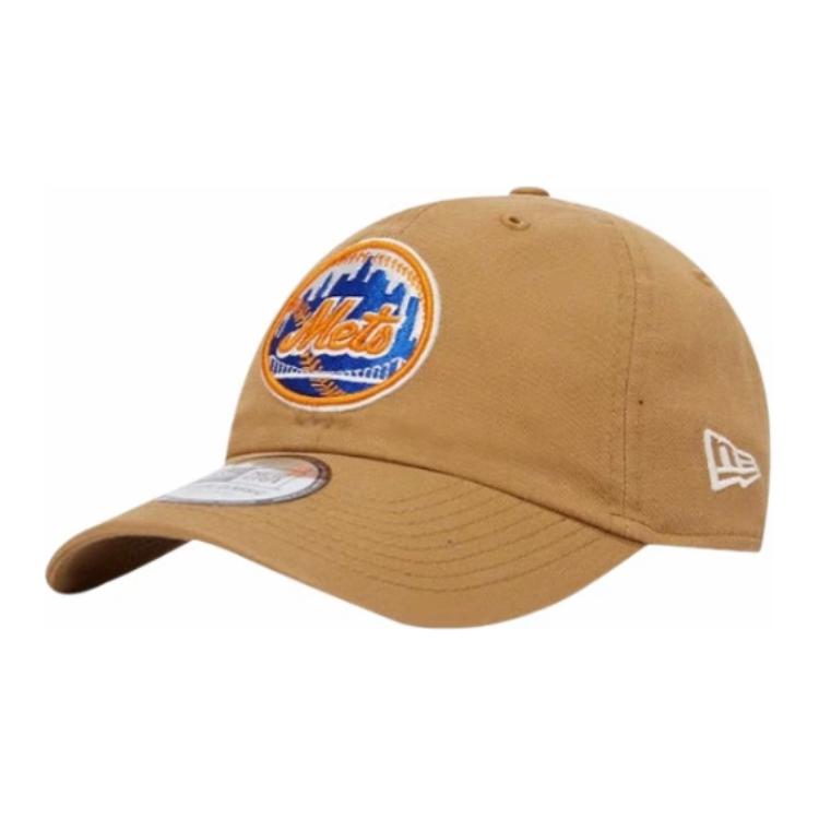 

New Era Хлопковая бейсболка унисекс цвета хаки, Khaki