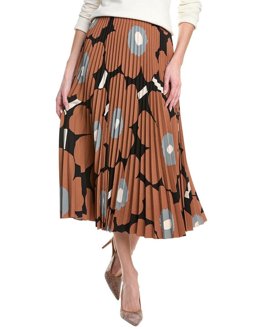 

Юбка трапециевидной формы Marimekko Myy, коричневый