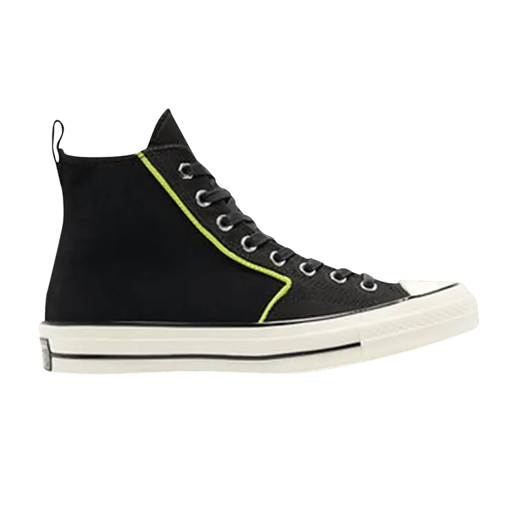 

Кроссовки Converse Chuck 70 High 'Workwear Twill - Black Lemon', черный