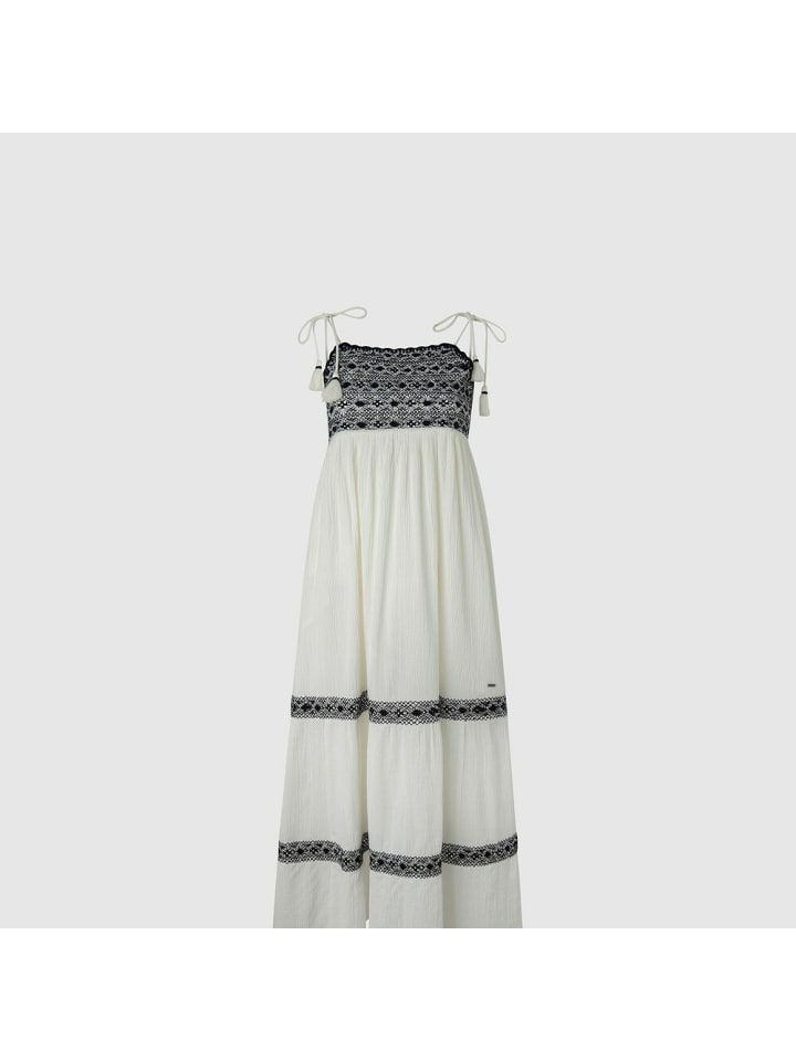 

Платье до колена Pepe Jeans, цвет beige/blau