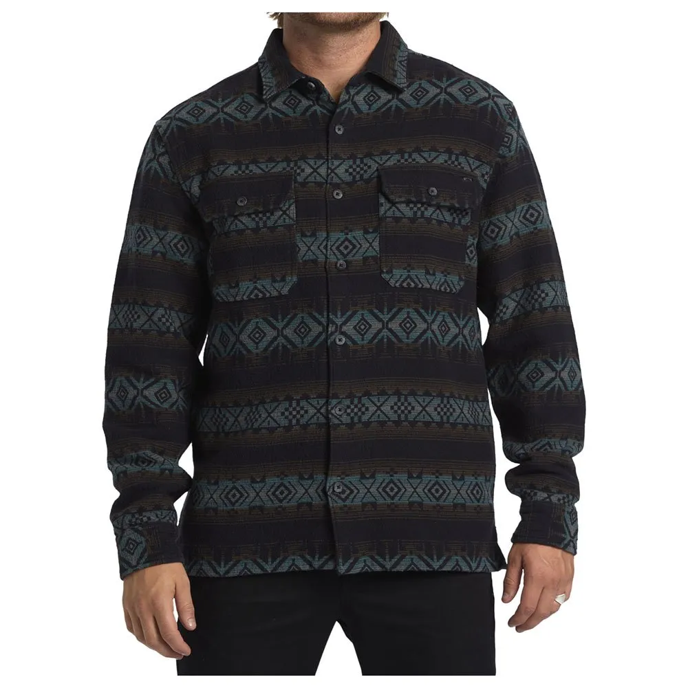 

Верхняя рубашка Billabong Offshore Jacquard, черный