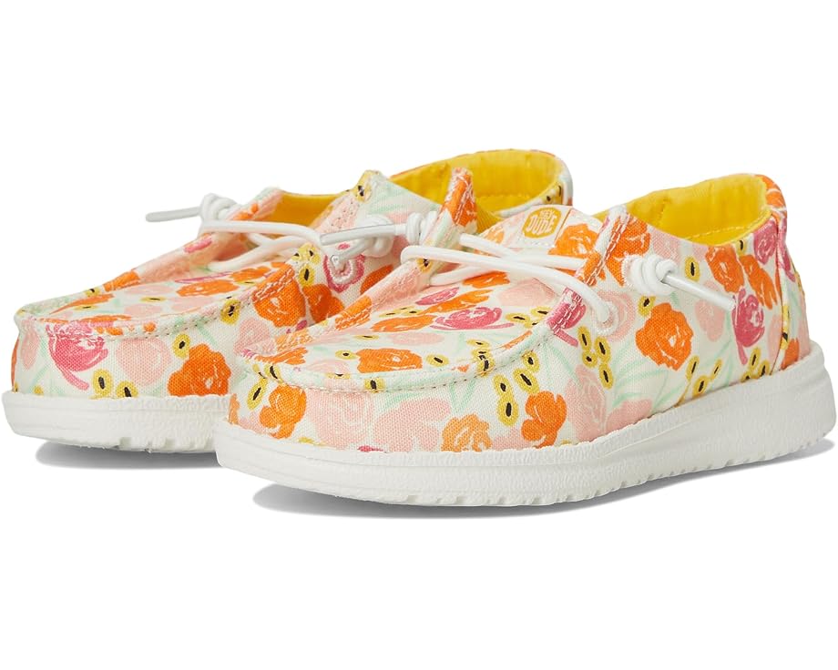 

Кроссовки Hey Dude Kids Wendy Mother's Day, цвет Petal Pink/Multi