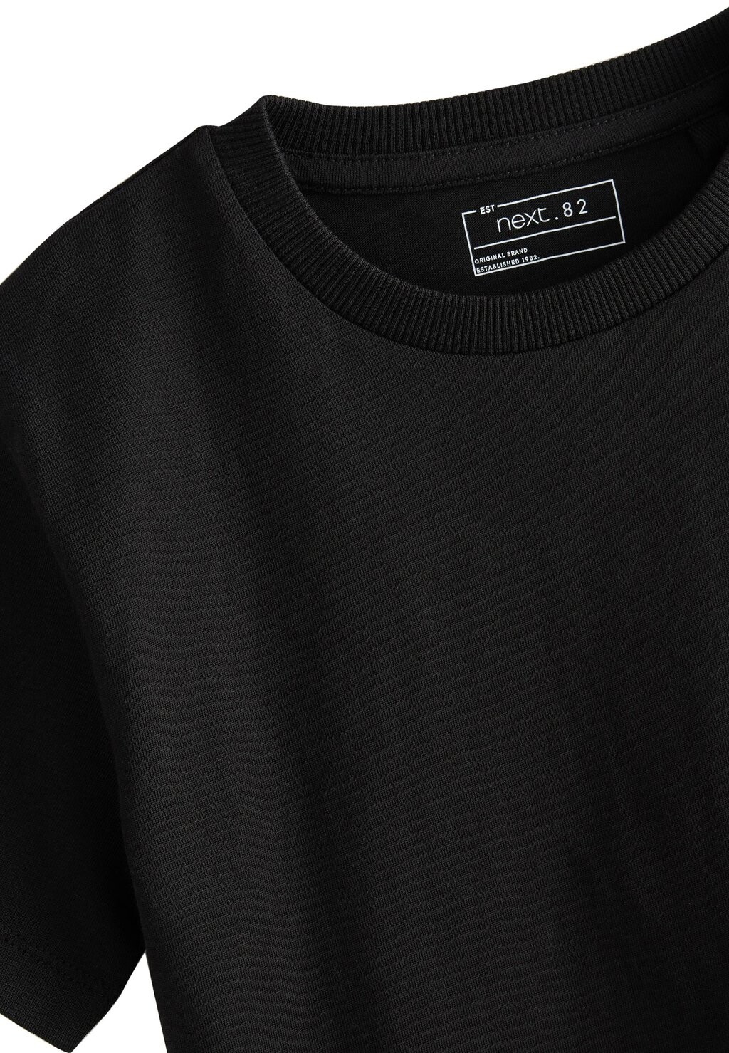 Футболка базовая SHORT SLEEVE Next, цвет black — фото 3