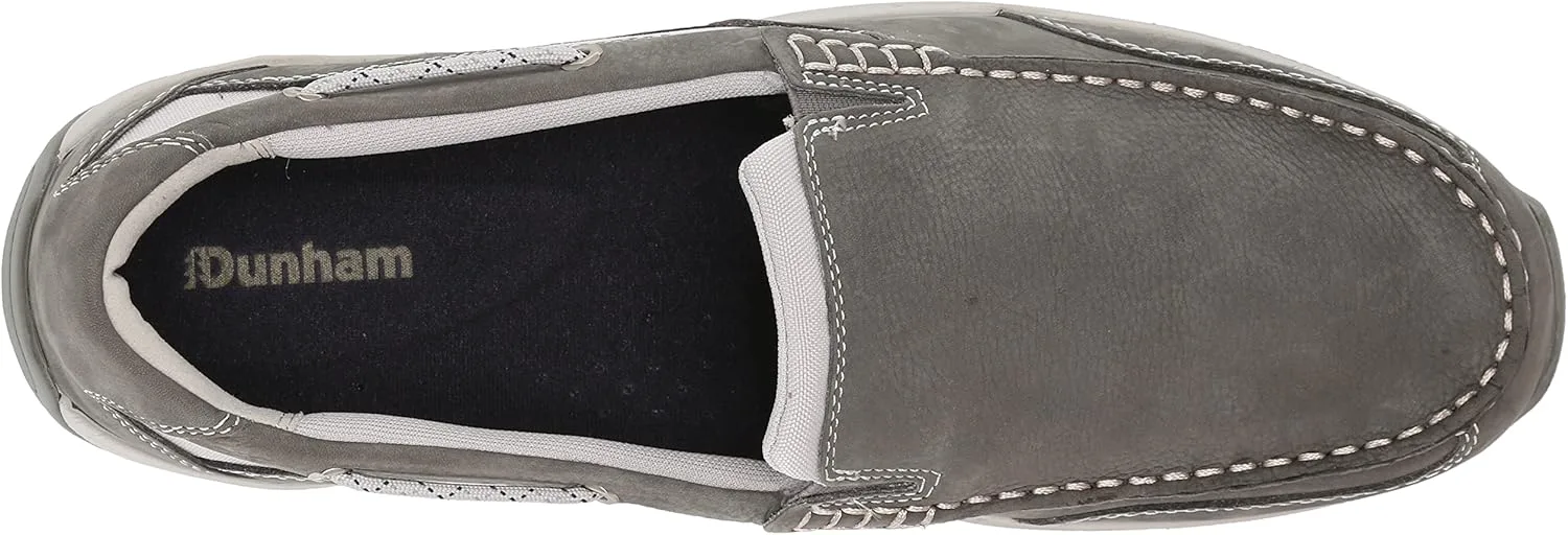 Мужские лодочные туфли Dunham Mens Captain Venetian, серый — фото 2