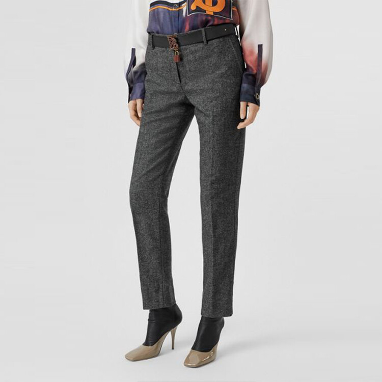 Брюки женские Burberry костюмные, серый — фото 4