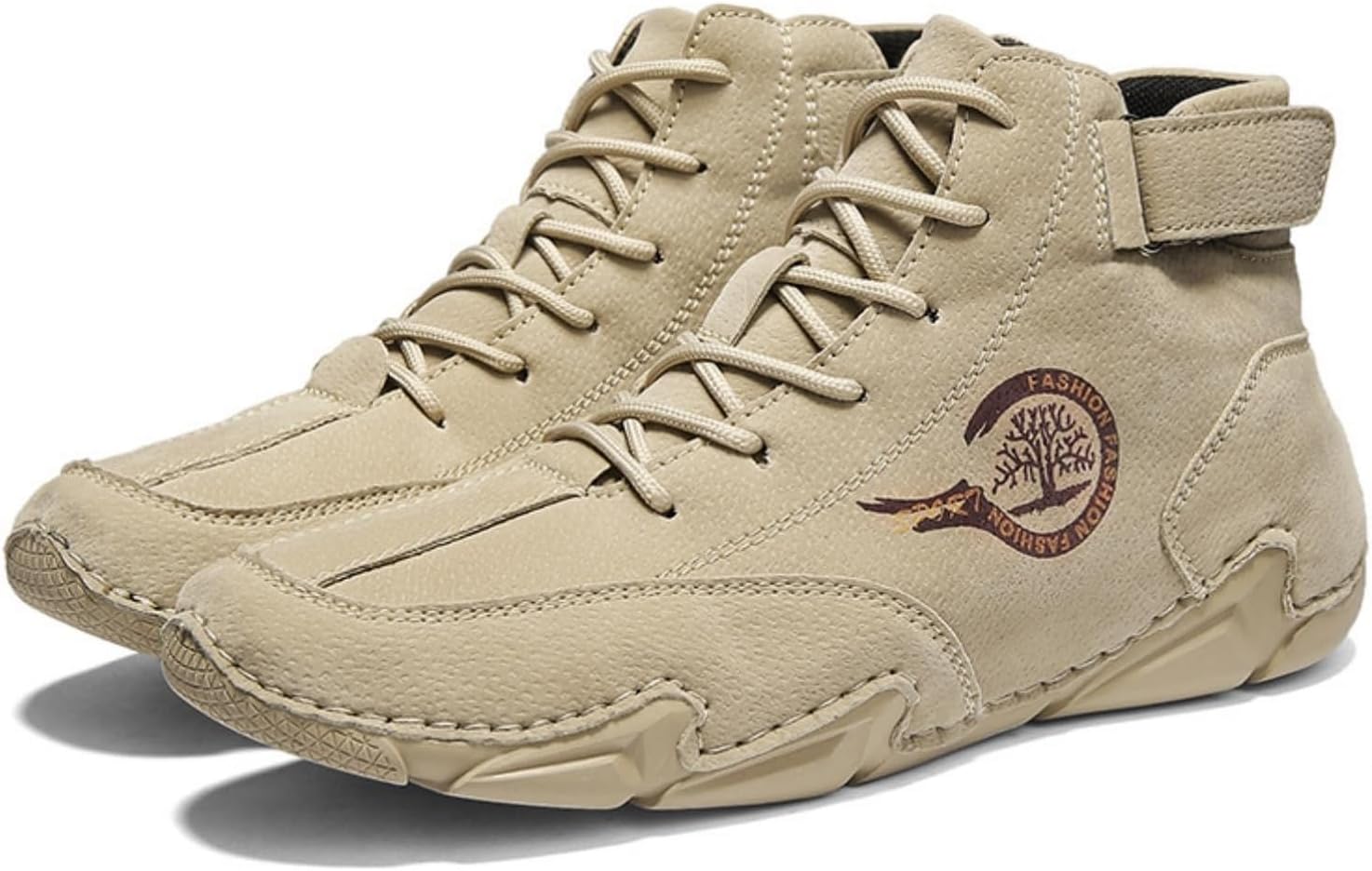 

Мужские Ботинки Чакка На Щиколотке Повседневные Ручной Работы Кожаные Кроссовки Слипоны Для Ходьбы Водоотталкивающие Нескользящая Подошва Кроссовки Xjypuu2, A-2