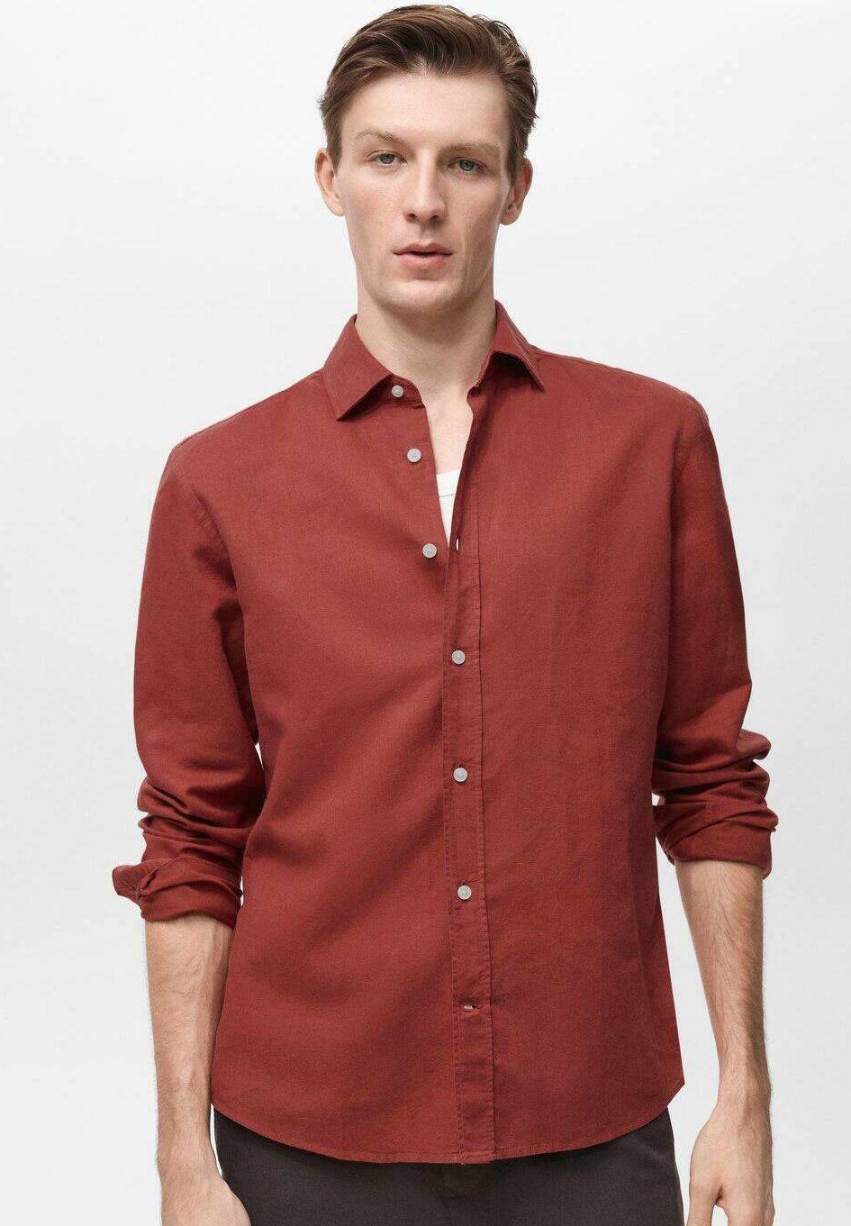 

Рубашка Mango, Red