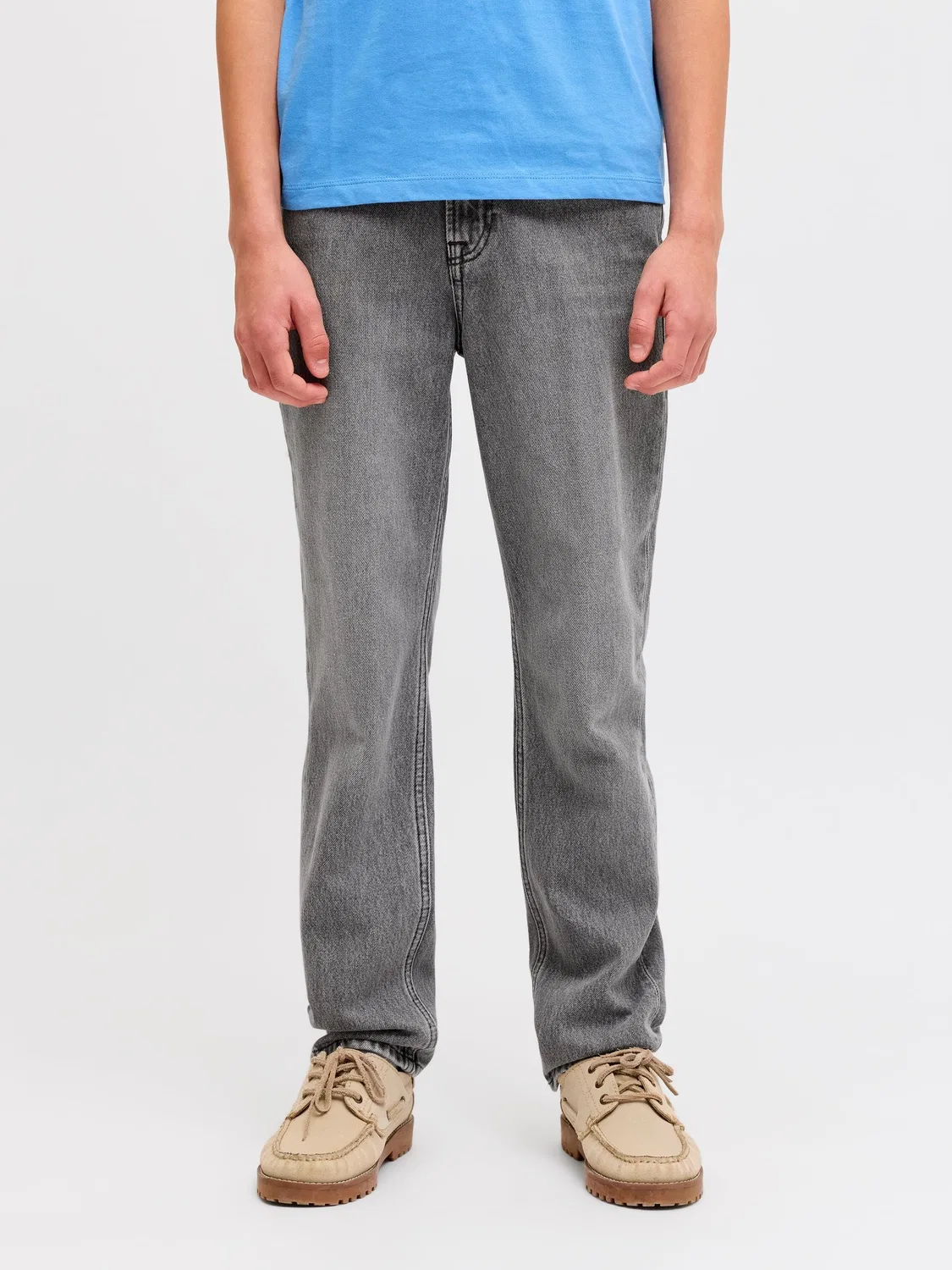 Джинсы Regular Fit, серый деним, JACK & JONES Junior, серый деним — фото 3