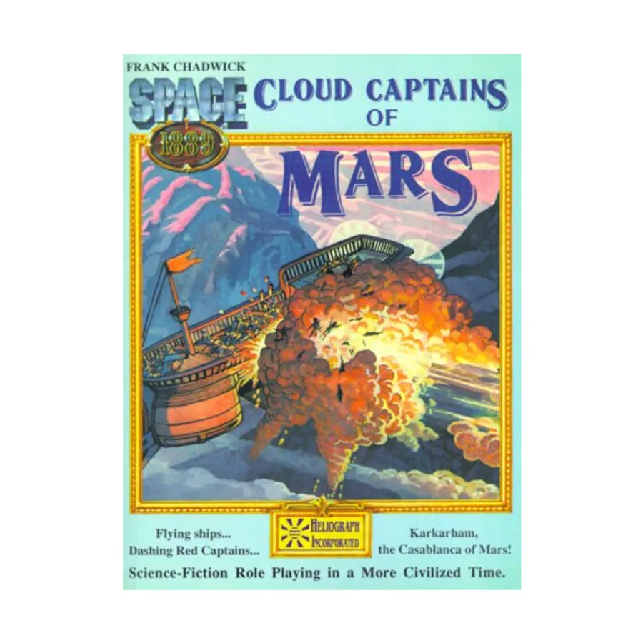 

Cloud Captains of Mars & Conklin's Atlas of the Worlds (POD), Space - 1889 (Heliograph), мягкая обложка