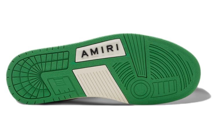 Кроссовки AMIRI Skateboarding Shoes Men Low-top Green, зеленый — фото 4