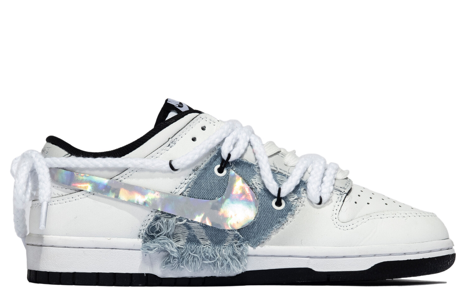 

Кроссовки Nike Dunk Skateboarding Shoes Men Low-top White/gray, белый