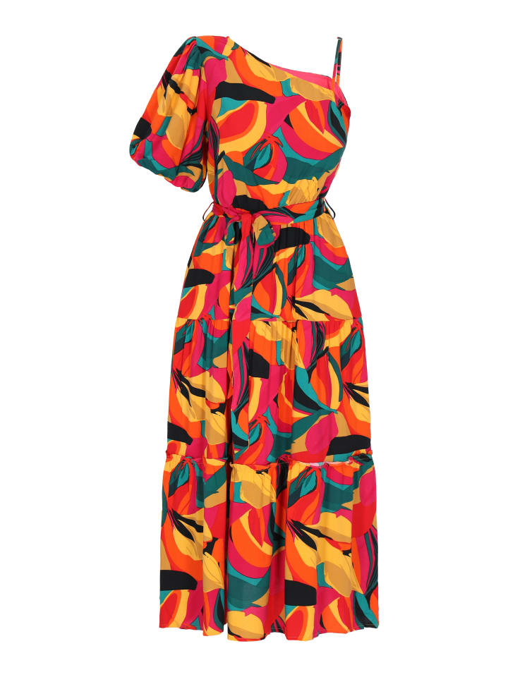 

Платье до колена IZIA, цвет yellow multicolor