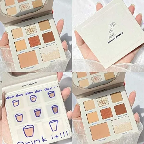 Тени для век 8 цветов Wbllgg Caramel — фото 4