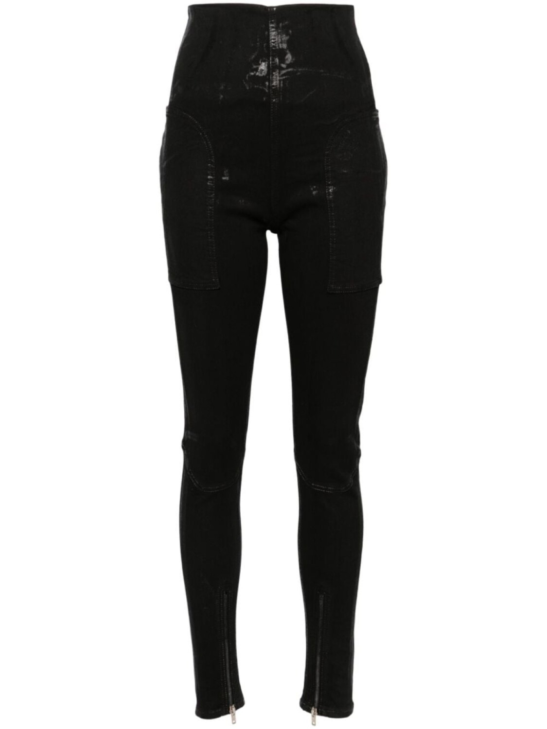 

Rick Owens DRKSHDW джинсы скинни с завышенной талией, черный