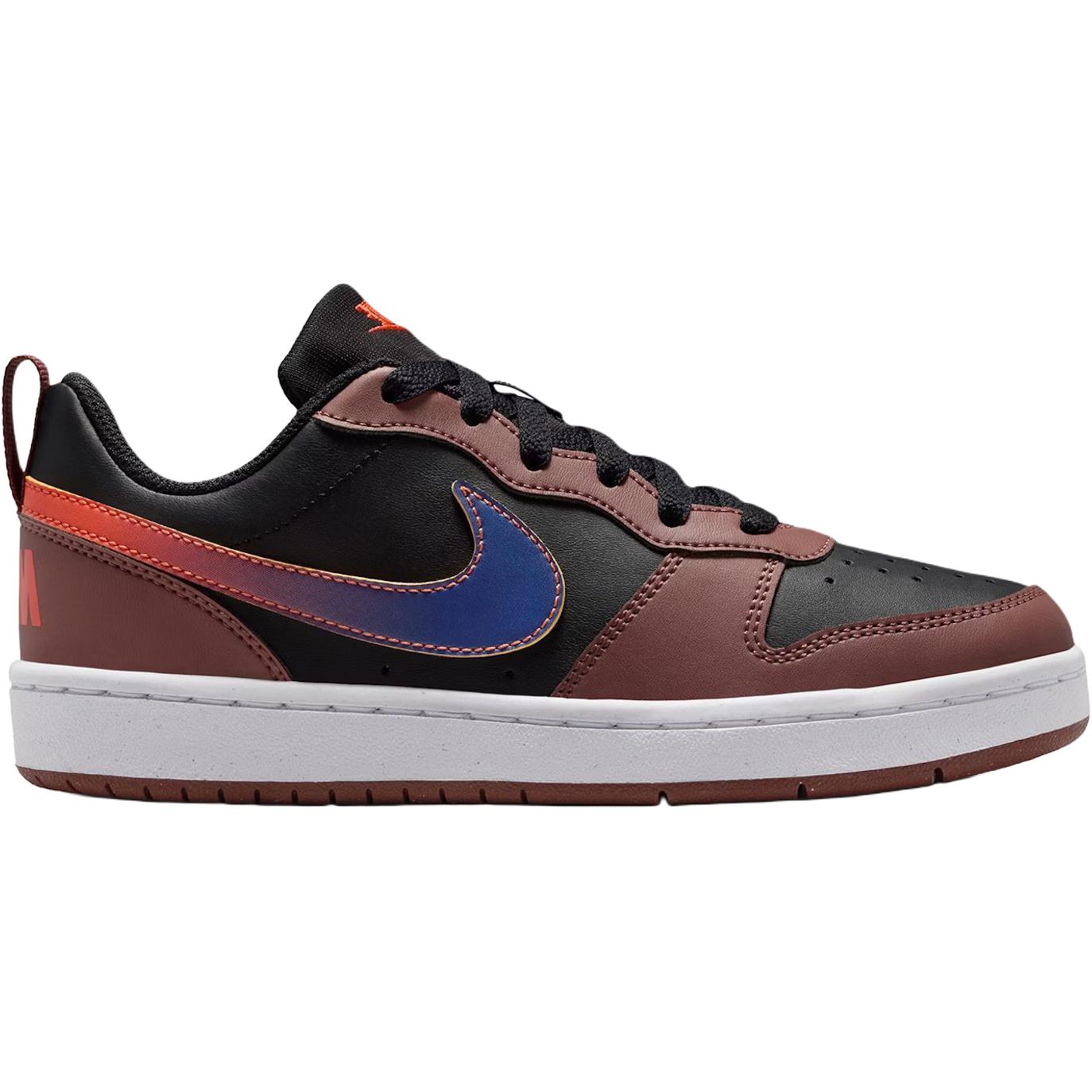 Nike Court Borough Low top детские скейтбординг кроссовки Black Unisex — фото 3