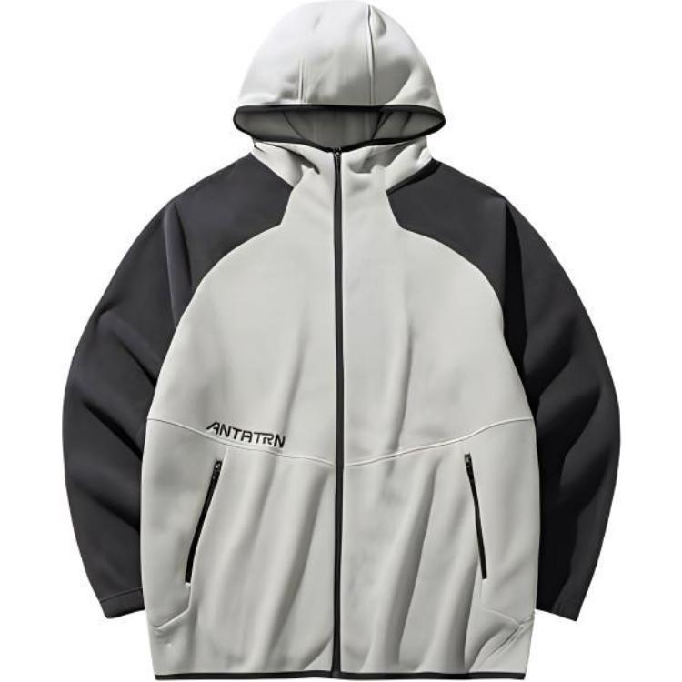 

ANTA Тренировочная куртка мужская, Oak Khaki/Dark Brown Gray