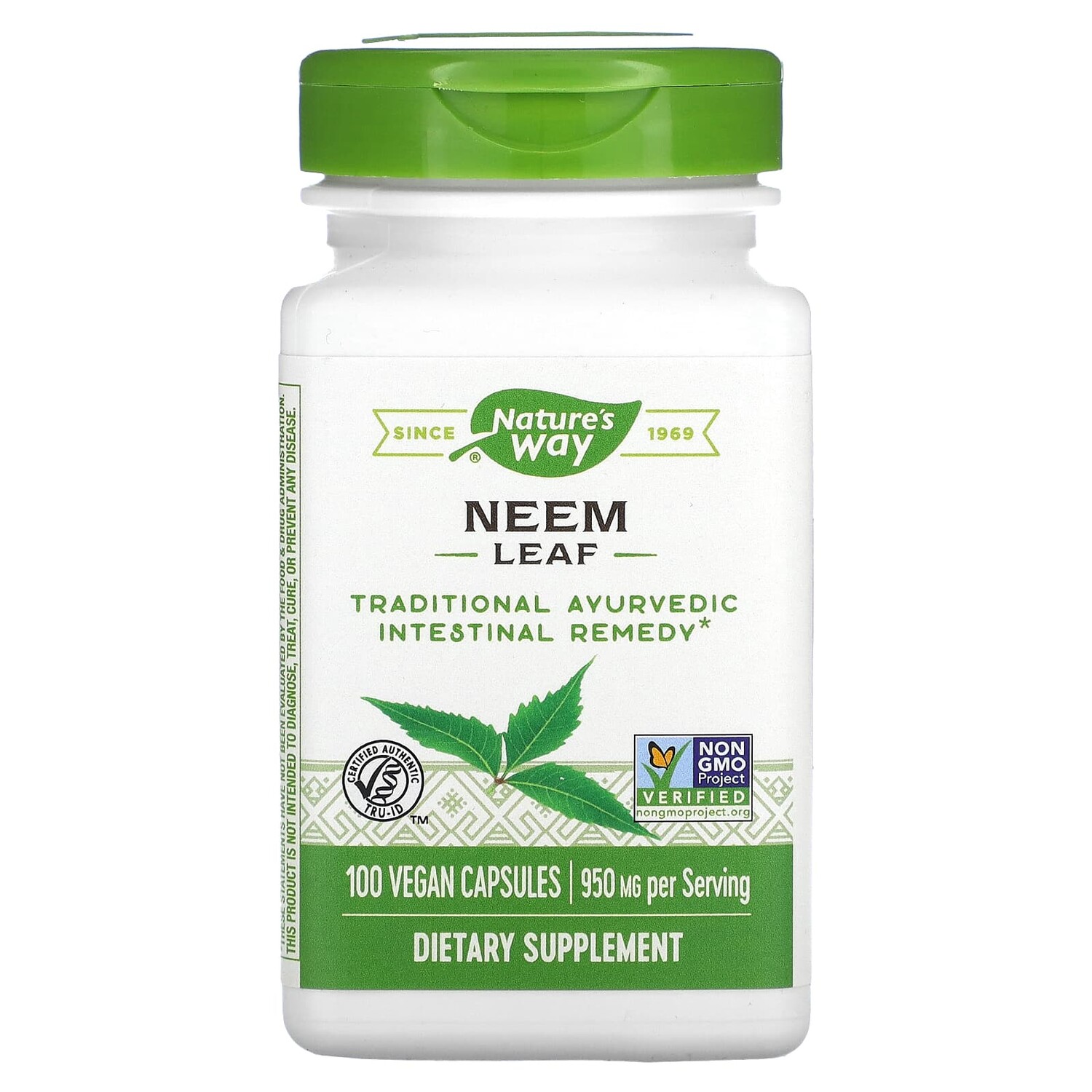 

Nature's Way Neem Leaves 100 капсул