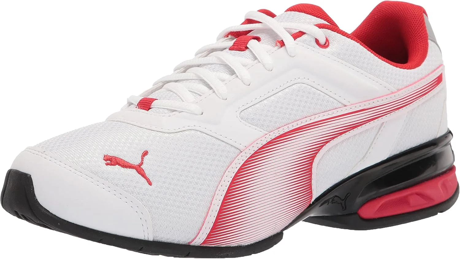 Мужские беговые кроссовки PUMA Tazon 7, белый/красный