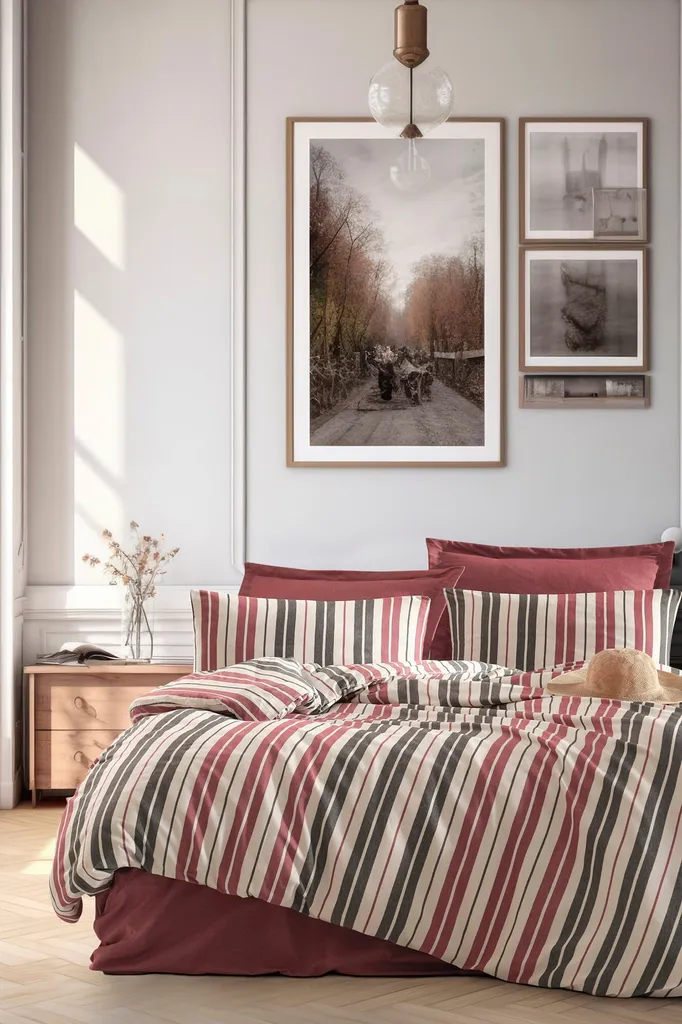 

Пододеяльник L'Essentiel Linge de Maison, красный