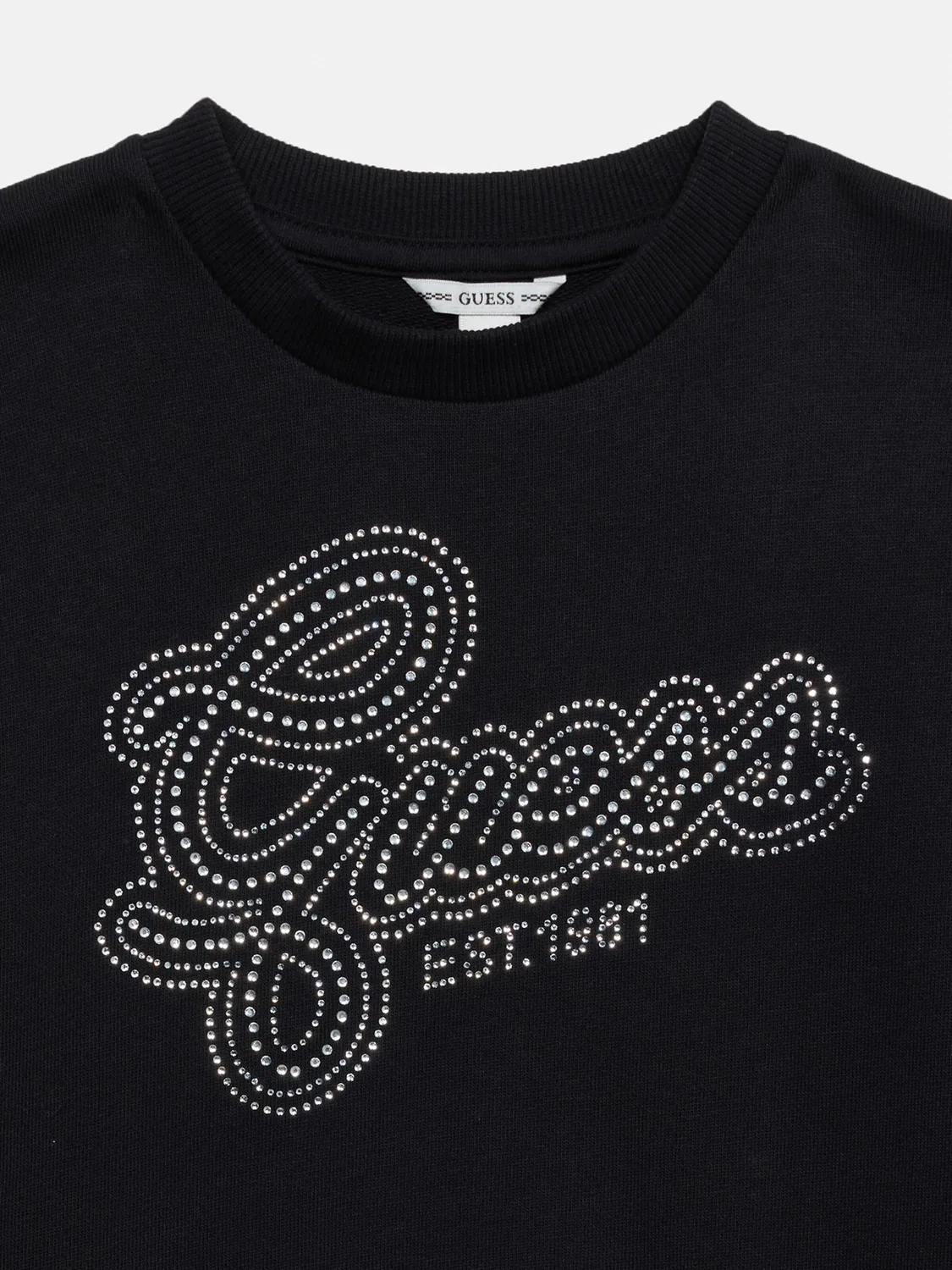 Толстовка Guess черного цвета — фото 3