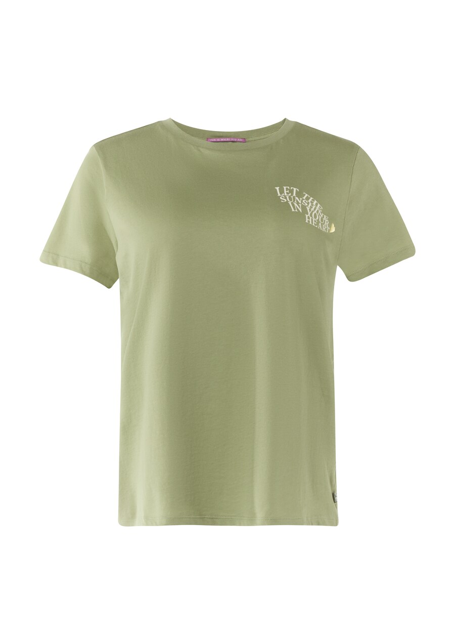 

Футболка QS Shirt, оливковый