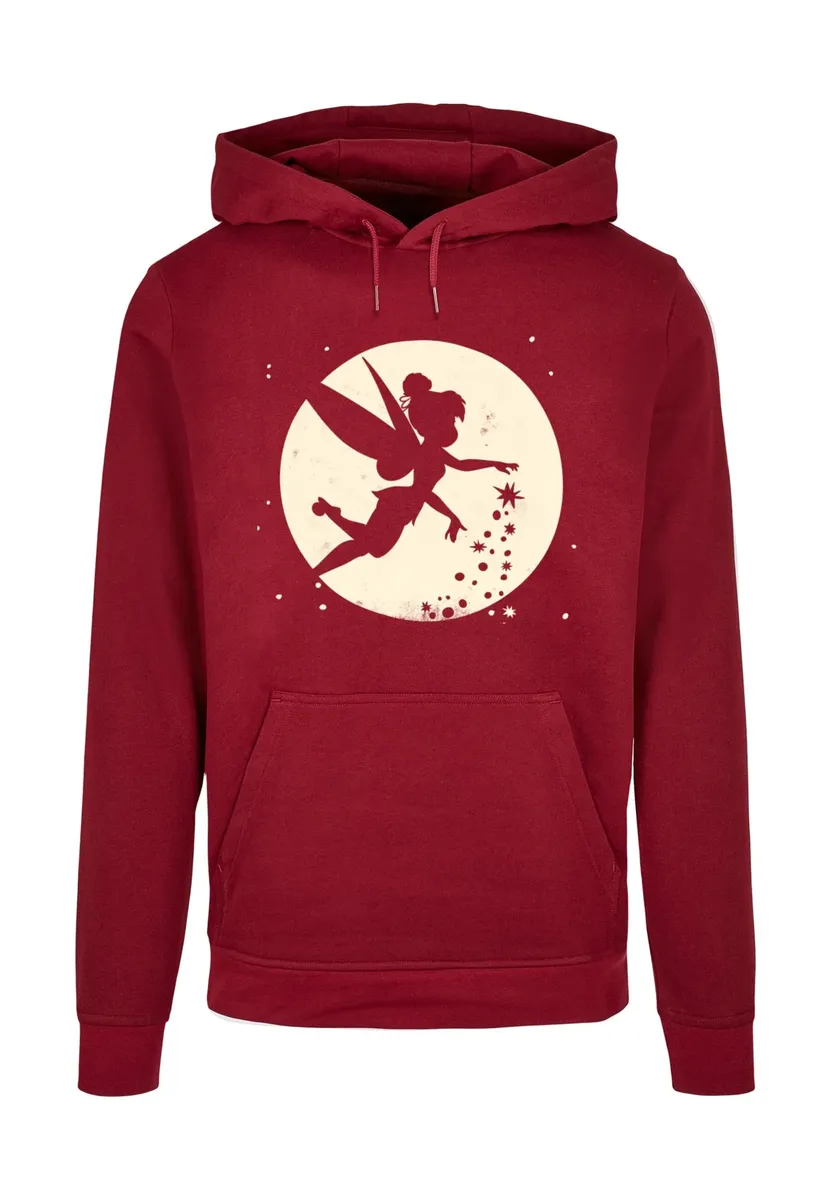 

Толстовка ABSOLUTE CULT с капюшоном "ABSOLUTE CULT Men's Tinker Bell - Moon Cropped Basic Hoody", цвет Burgundy