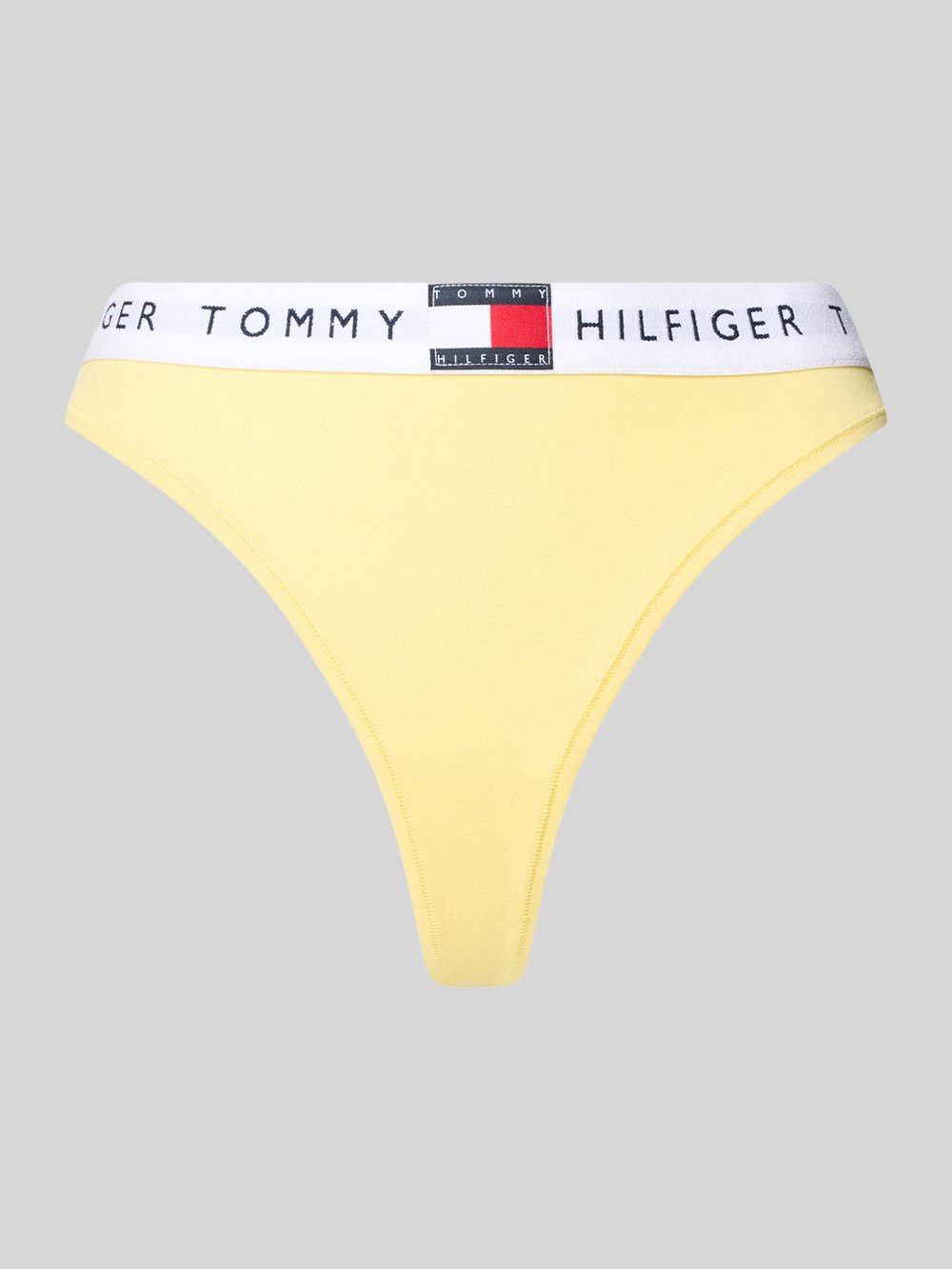 

Стринги из смеси хлопка и эластана TOMMY HILFIGER, желтый