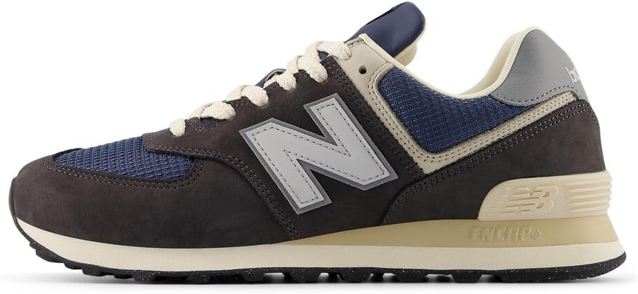 Кроссовки New Balance Unisex-Adult 574 V2 Unisex, черный/серый — фото 2