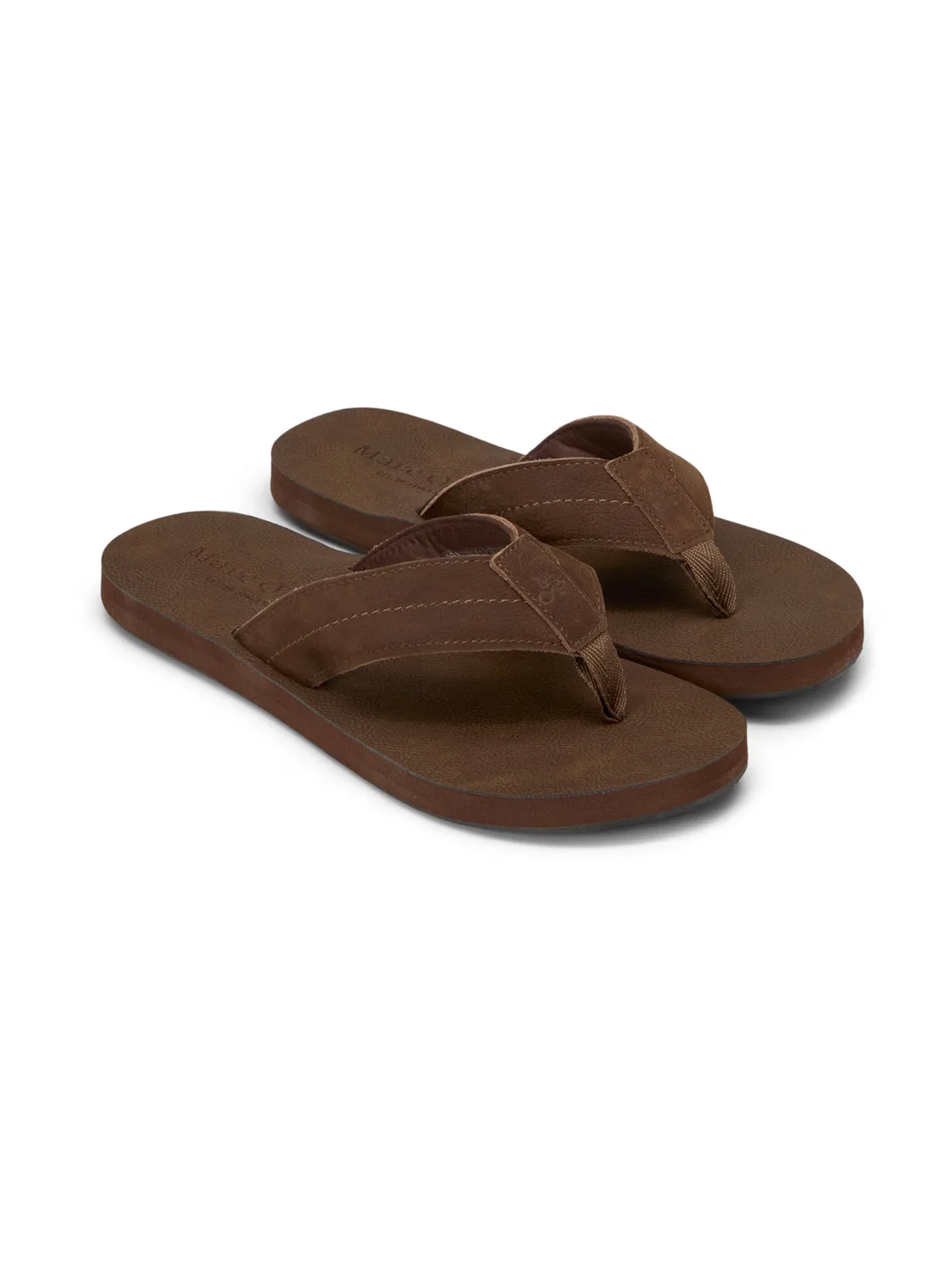 Сандалии с Т-образным ремешком Marc O'Polo, Dark Brown