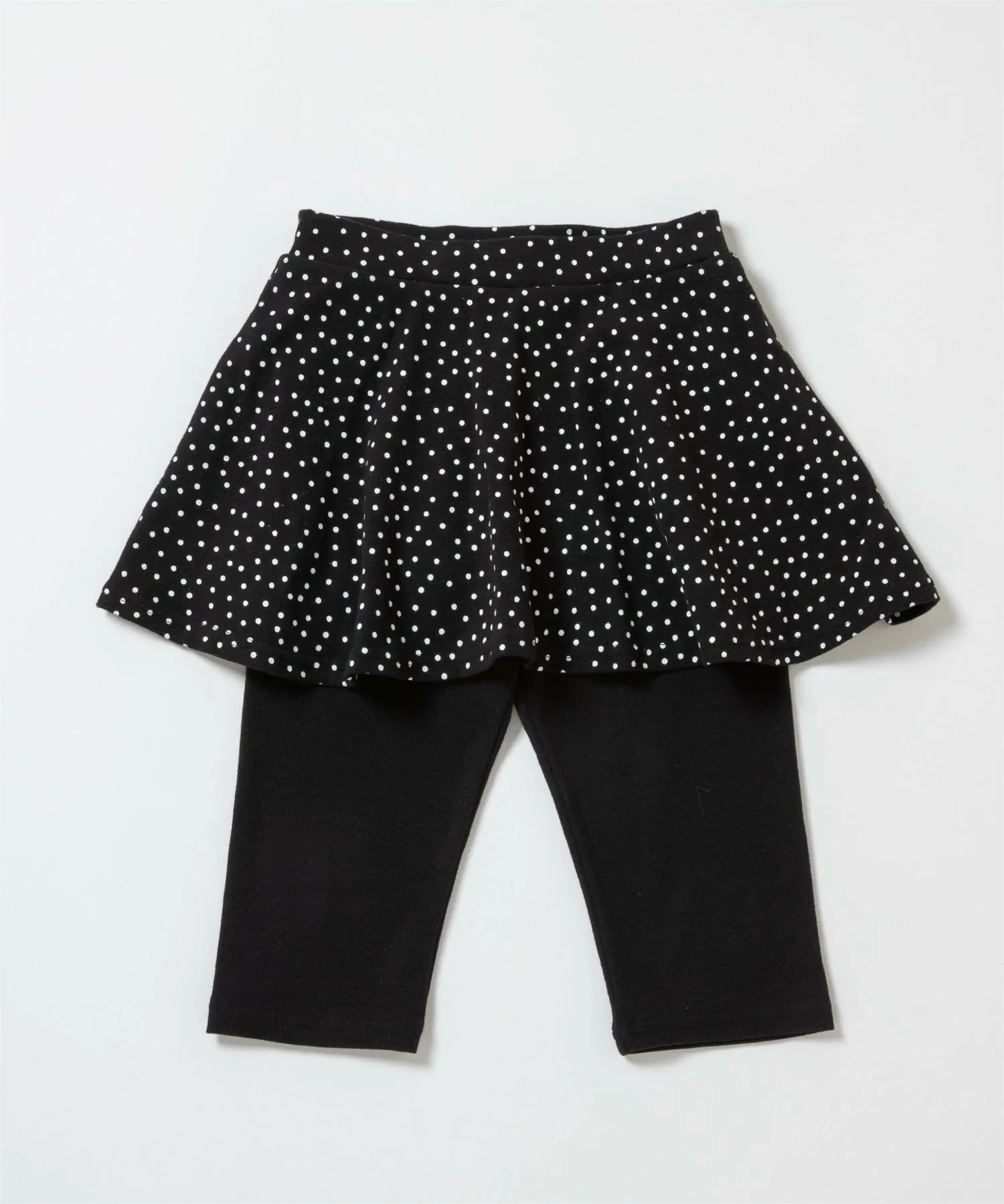 Юбка Юбки длиной 6 дюймов с принтом по всей поверхности Ever Closet, F. Black (polka dot pattern) — фото 4