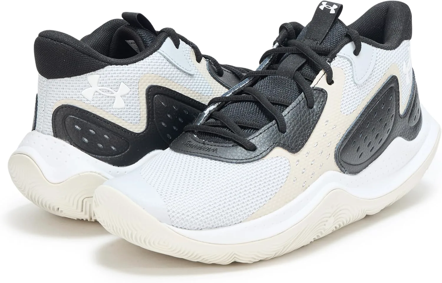 Баскетбольные кроссовки Under Armour Men's Ua Jet '23, серый/черный/белый — фото 3
