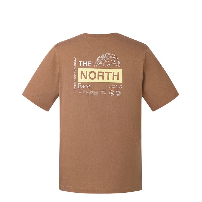 

Простая футболка Dome THE NORTH FACE, коричневый