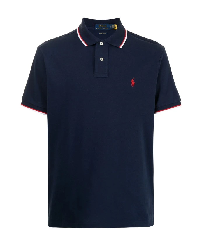 

Повседневная мужская рубашка-поло. Polo Ralph Lauren, синий