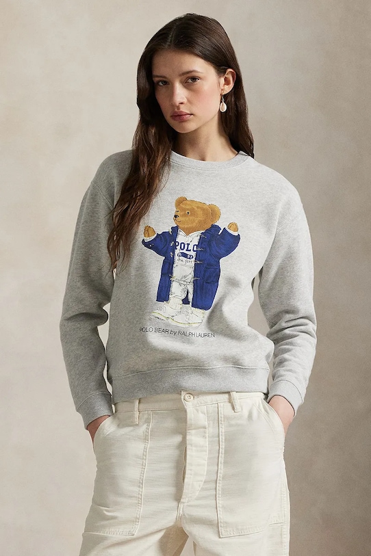 

Толстовка Polo Ralph Lauren, серый