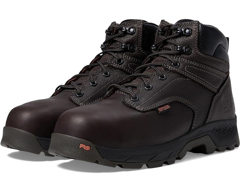 

Ботинки Timberland PRO Titan EV 6" Composite Safety Toe Internal MetGuard Industrial Work Boot, коричневый