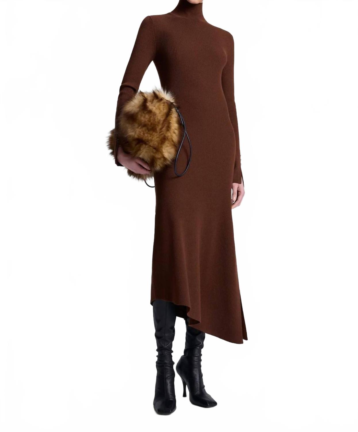 

Платье миди Jett для брюнеток A.L.C., brunette