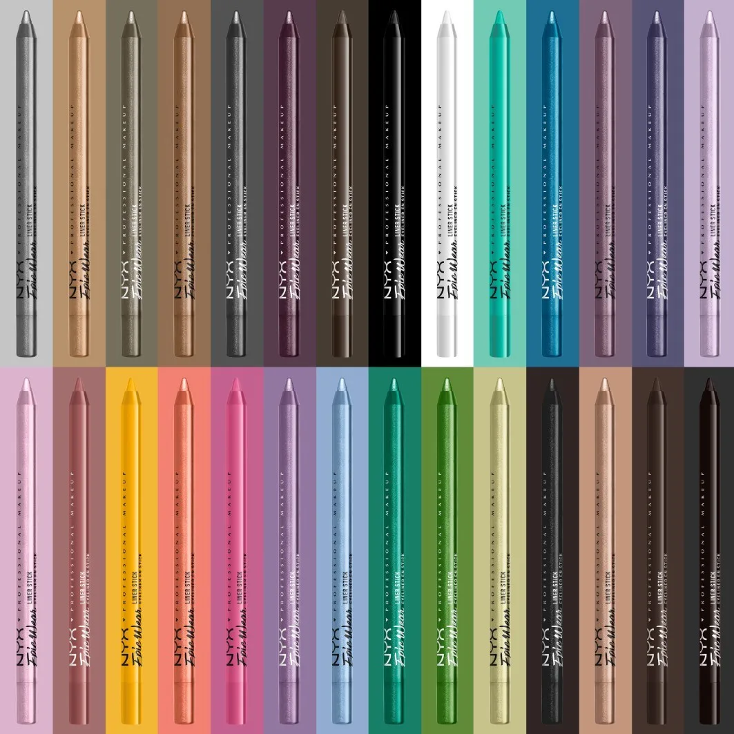 Подводка для глаз, макияж, эпический стиль Nyx Professional Makeup, brown shimmer 32, 1 гр — фото 4