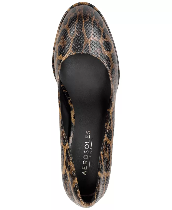 Женские туфли-лодочки Zarina Aerosoles, коричневый — фото 4