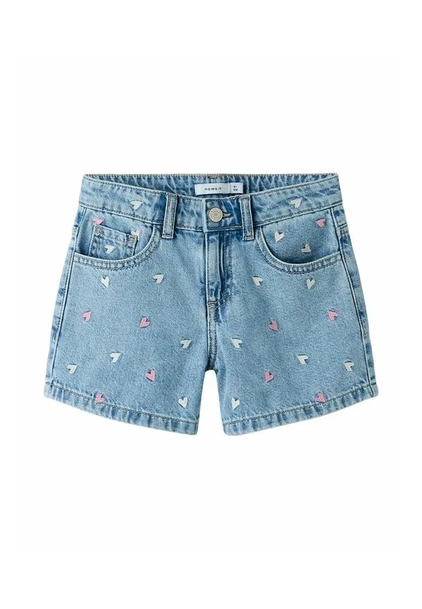 Джинсовые шорты Name It, Light Blue Denim — фото 3